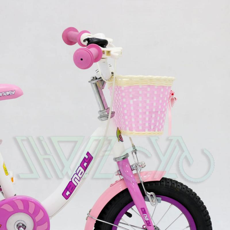 دوچرخه کودک دخترانه قناری - سایز 12 - رنگ سفید - مدل CANARY Lolipop - فقط تحویل در شیراز
