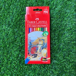 مداد رنگی 12رنگ جعبه مقوایی فابرکاستل