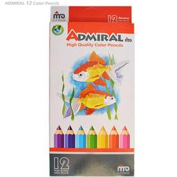 (فروش عمده) 12 عدد مداد رنگی 12 رنگ ادمیرال  Admiral آدمیرال - مدادرنگی ادمیرال