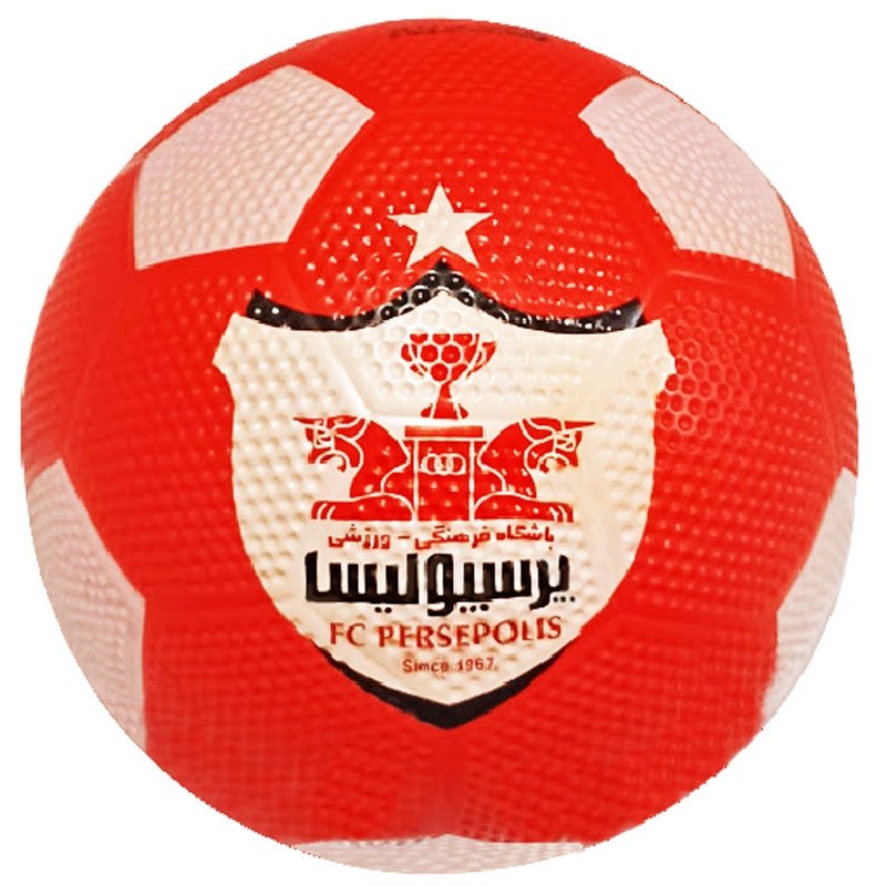 توپ فوتبال پرسپولیس سایز 4 باد دار