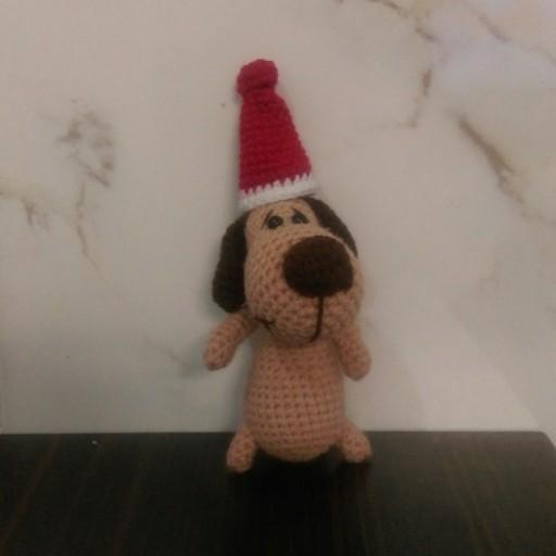 عروسک بافتنی سگ توتو