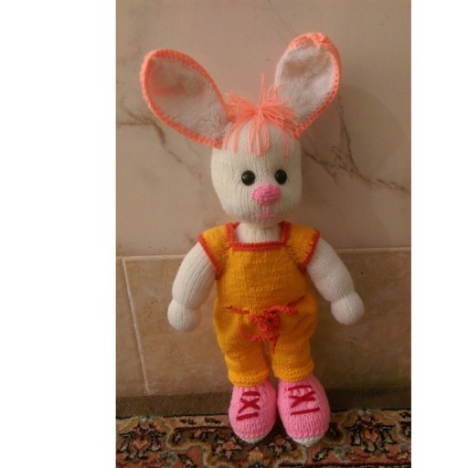 عروسک بافتنی خرگوش بانمک