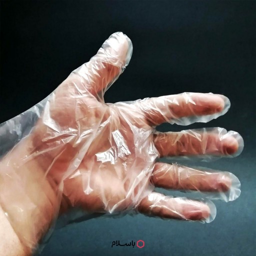 دستکش یکبار مصرف ارکیده (بسته 100 تایی نایلونی)