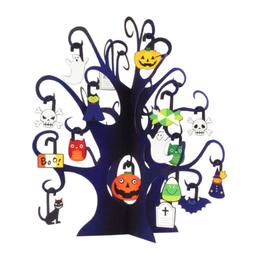 ماکت مینیاتوری مدل کاردستی ساختنی طرح درخت هالووین