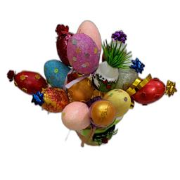 تخم مرغ تزئینی نوروز پلاستیکی و فومی پک 18 عددی