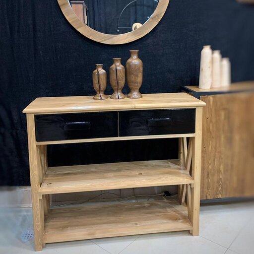 آینه کنسول چوبی 