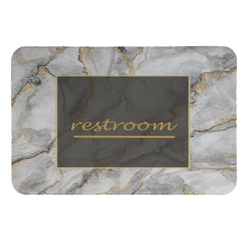 پادری طرح Restroom کد 8677 سایز 40 در60 