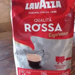 قهوه لاوازا روسا بصورت دان یک کیلو گرم محصول کشور ایتالیا 