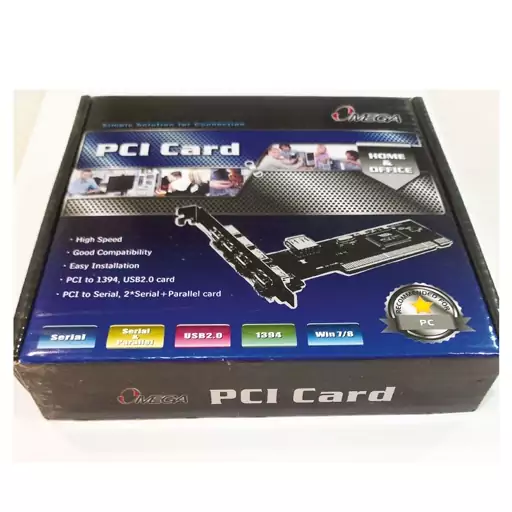 کارت PCI پورت سریال پنل پشت کیس