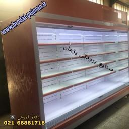 یخچال پرده هوا صنایع برودتی پژمان    تجهیزات فروشگاهی