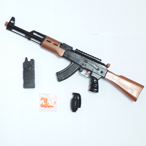 تفنگ کلاشینکف (توپ پلاستیکی ، نارنجک ، بی سیم)