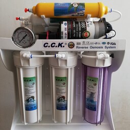 دستگاه تصفیه کننده آب شش مرحله برند سی سی کا(cck) 
