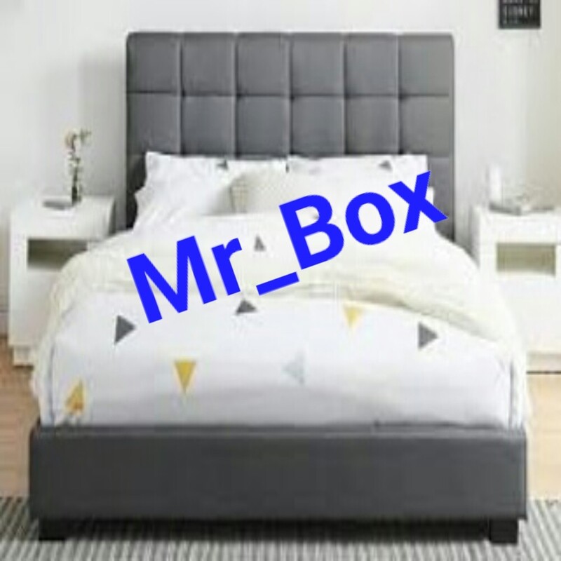تختخواب باکس ثابت هتلی سایز 140 به همراه تاج تخت خواب بدون تشک