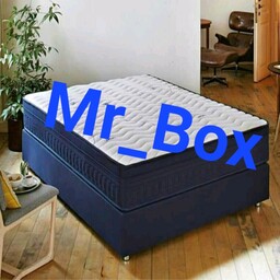 تختخواب تخت خواب باکس ثابت هتلی چوبی سایز  180 بدون تشک