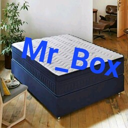 تختخواب تخت خواب باکس ثابت هتلی چوبی سایز  140بدون تشک