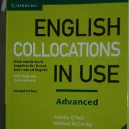 کتاب English collocations in use Advanced