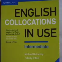 کتاب English Collocations in use Intermediate