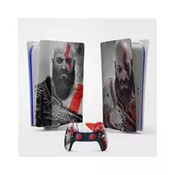 اسکین(برچسب)Playstation 5-طرح GOD OF WAR-مدل استاندارد-کد78-سفارشی