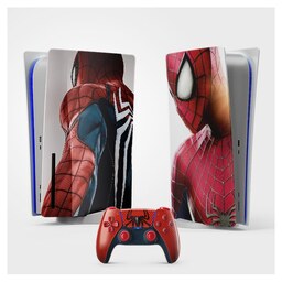 اسکین(برچسب)Playstation 5-طرح Spiderman-مدل استاندارد-کد74-سفارشی
