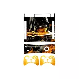 اسکین(برچسب)Xbox 360 آرکید -طرح mortal kombat-مدل آرکید-کدs4-سفارشی