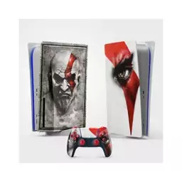 اسکین(برچسب)Playstation 5-طرح GOD OF WAR-مدل استاندارد-کد72-سفارشی