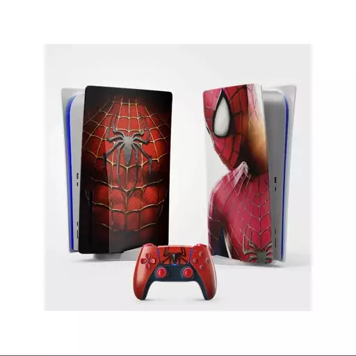 اسکین(برچسب)Playstation 5-طرح Spiderman-مدل استاندارد-کد5-سفارشی