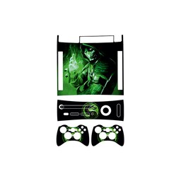 اسکین(برچسب)Xbox 360 آرکید -طرح mortal kombat-مدل آرکید-کدr2-سفارشی