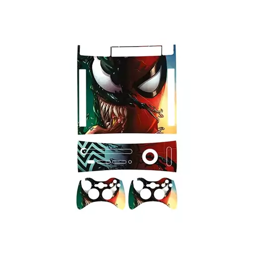 اسکین(برچسب)Xbox 360 آرکید -طرحspider man-مدل آرکید-کد9-سفارشی