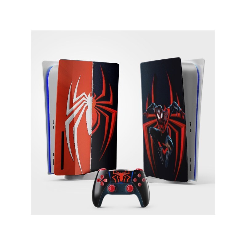 اسکین(برچسب)Playstation 5-طرح Spiderman-مدل استاندارد-کد41-سفارشی