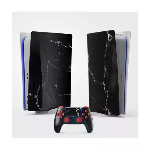 اسکین(برچسب)Playstation 5-طرح MARBLE-مدل استاندارد-کد01-سفارشی