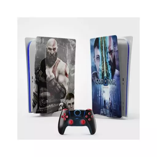 اسکین(برچسب)Playstation 5-طرح GOD OF WAR-مدل استاندارد-کد69-سفارشی