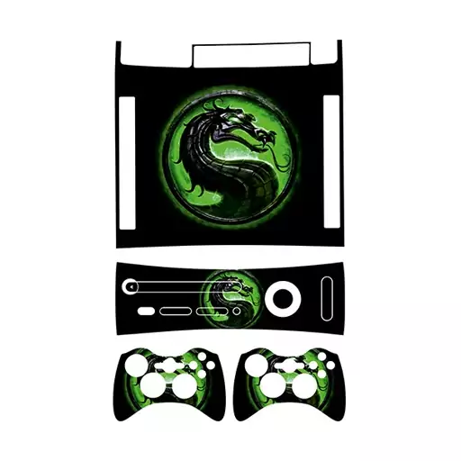 اسکین(برچسب)Xbox 360 آرکید -طرح mortal kombat-مدل آرکید-کد7-سفارشی