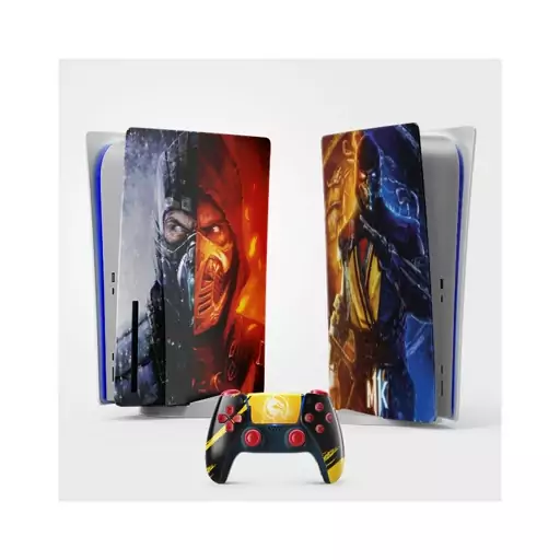 اسکین(برچسب)Playstation 5-طرح MortalKombat-مدل استاندارد-کد6-سفارشی