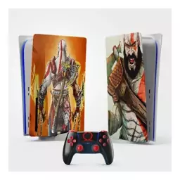 اسکین(برچسب)Playstation 5-طرح GOD OF WAR-مدل استاندارد-کد200-سفارشی