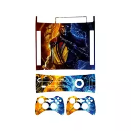 اسکین(برچسب)Xbox 360 آرکید -طرح mortal kombat-مدل آرکید-کدm16-سفارشی