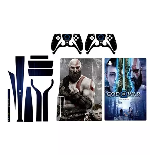 اسکین(برچسب)Playstation 5-طرح GOD OF WAR-مدل استاندارد-کد69-سفارشی