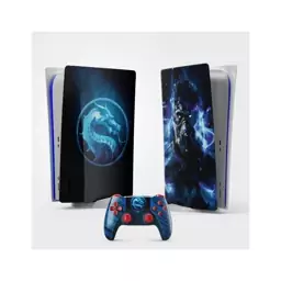 اسکین(برچسب)Playstation 5-طرح Subzero-مدل استاندارد-کد25-سفارشی