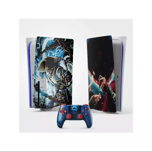 اسکین(برچسب)Playstation 5-طرح MortalKombat-مدل استاندارد-کد7-سفارشی