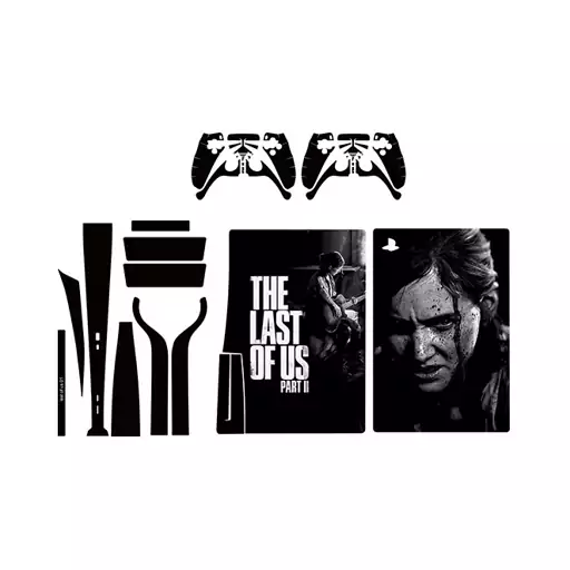 اسکین(برچسب)Playstation 5-طرح Last of us-مدل استاندارد-کد1-سفارشی