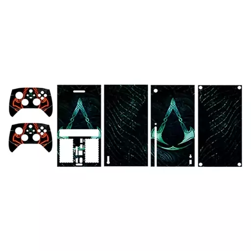 اسکین(برچسب)series x-طرحassassin s creed -کد1-سفارشی