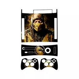 اسکین(برچسب)Xbox 360 آرکید -طرح mortal kombat-مدل آرکید-کدs91-سفارشی