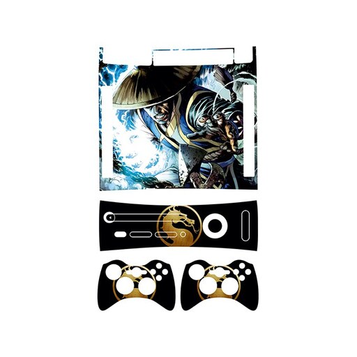 اسکین(برچسب)Xbox 360 آرکید -طرح mortal kombat-مدل آرکید-کد12-سفارشی