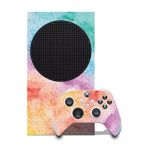 اسکین(برچسب)Xbox series s-طرح colorful-کد38-سفارشی