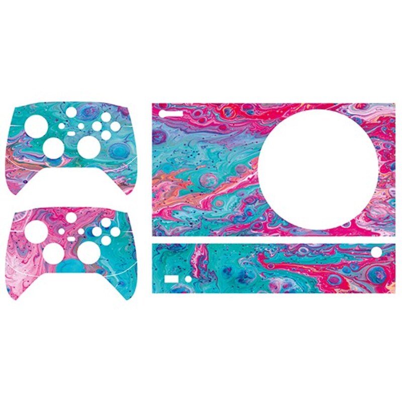 اسکین(برچسب)Xbox series s-طرح colorful-کد12-سفارشی