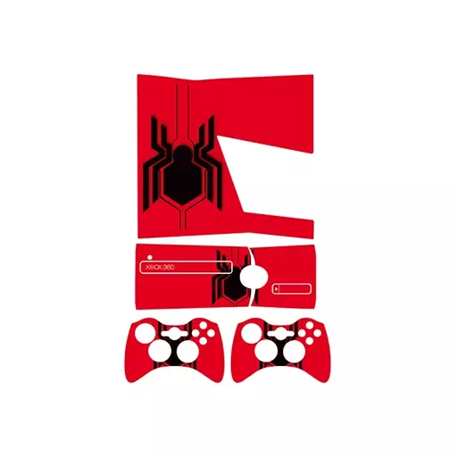 اسکین(برچسب)Xbox 360 اسلیم -طرح spiderman-مدل اسلیم-کد6-سفارشی