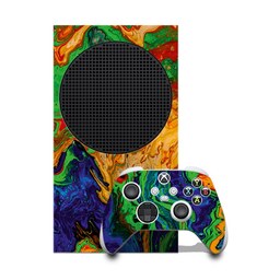 اسکین(برچسب)Xbox series s-طرح colorful-کد15-سفارشی