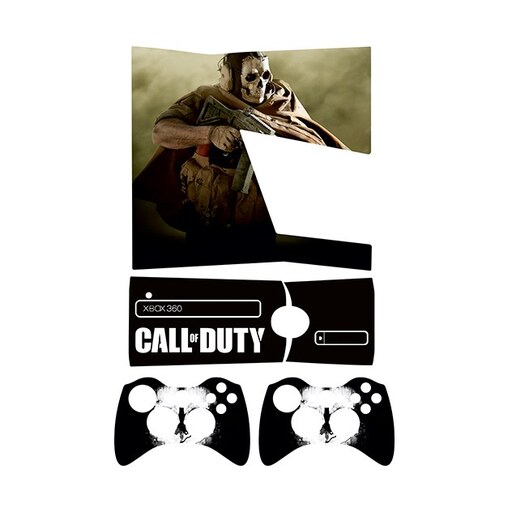 اسکین(برچسب)Xbox 360 اسلیم -طرح call of duty-مدل اسلیم-کد5-سفارشی