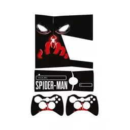 اسکین(برچسب)Xbox 360 اسلیم -طرح spiderman-مدل اسلیم-کد10-سفارشی