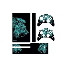 اسکین(برچسب)Xbox one -طرح lion-مدل one-کد1-سفارشی