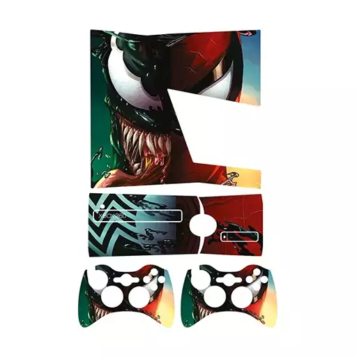 اسکین(برچسب)Xbox 360 اسلیم -طرح spiderman-مدل اسلیم-کد9-سفارشی